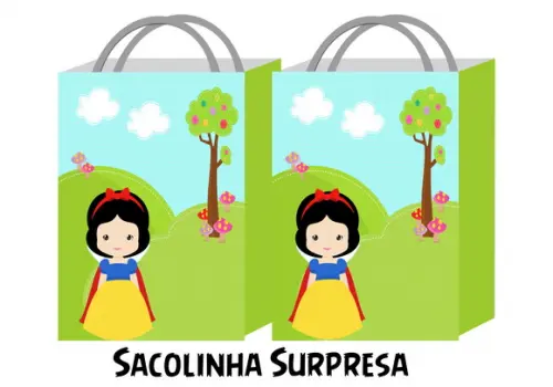 Sacolinha - Branca de Neve