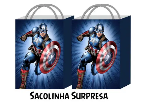 Sacolinha - Capitão América