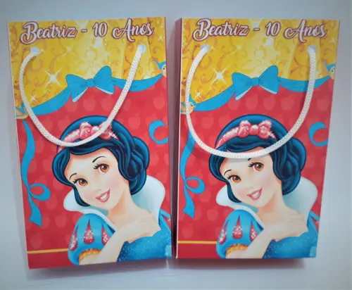 Sacolinha - Branca de Neve 25,5x14x5