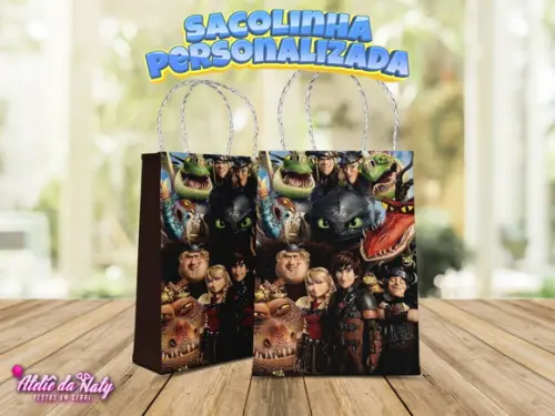 Sacolinha - Como Treinar Seu Dragão