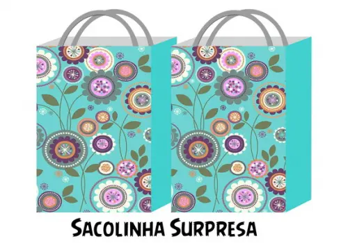 Sacolinha - Floral