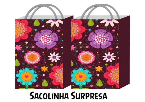Sacolinha - Floral