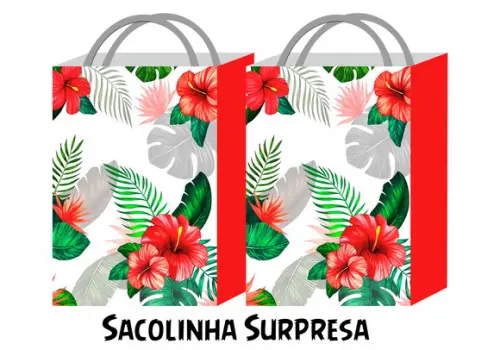 Sacolinha - Floral