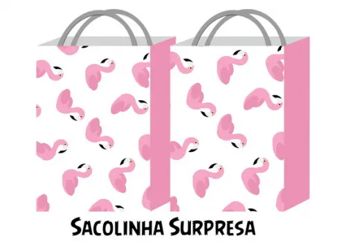 Sacolinha - Flamingos