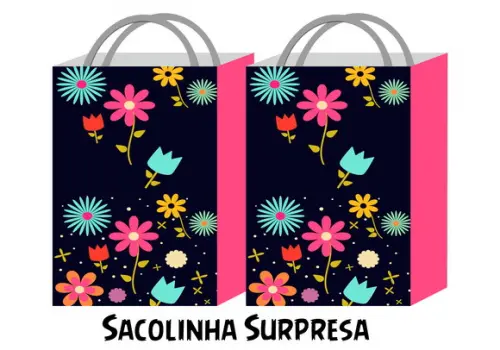 Sacolinha - Floral