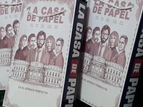 Sacolinha - La Casa de Papel
