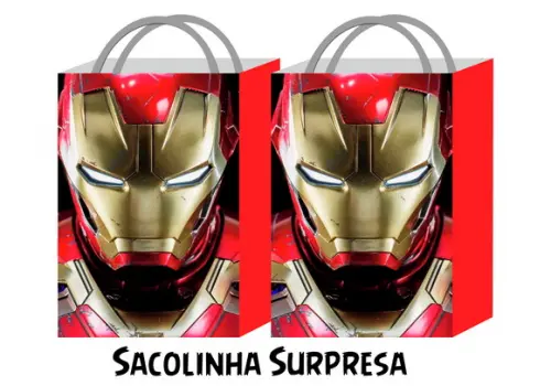 Sacolinha - Iron Man
