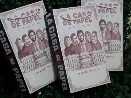 Sacolinha - La Casa de Papel