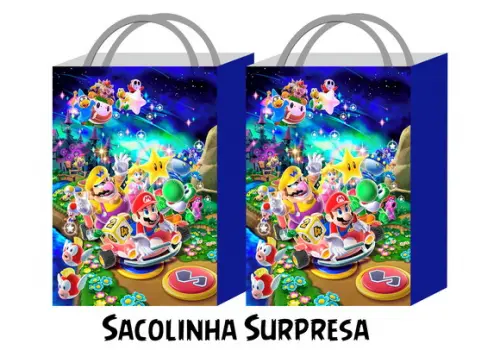Sacolinha - Mario Bros