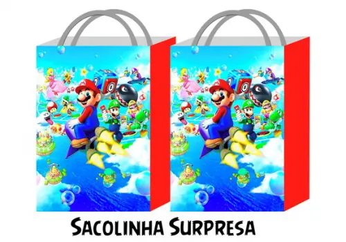 Sacolinha - Mario Bros