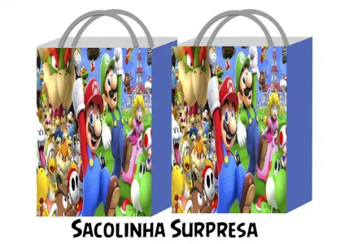 Sacolinha - Mario Bros