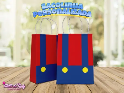 Sacolinha - Super Mario 25x14x5,5