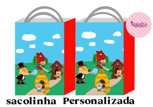 Sacolinha - Três Porquinhos
