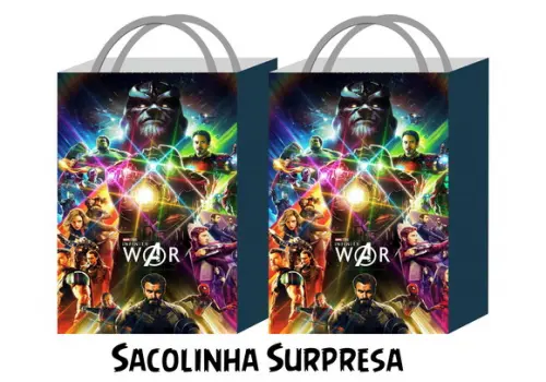 Sacolinha - Vingadores