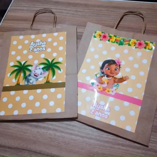 Sacolinha Kraft - Moana
