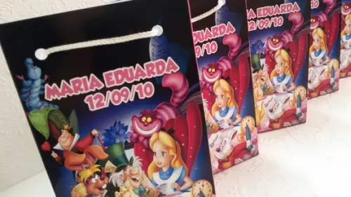 Sacolinha Personalizada - Alice