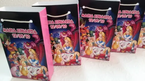 Sacolinha Personalizada - Alice