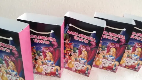 Sacolinha Personalizada - Alice