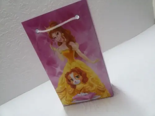 Sacolinha Personalizada - Bela e a Fera