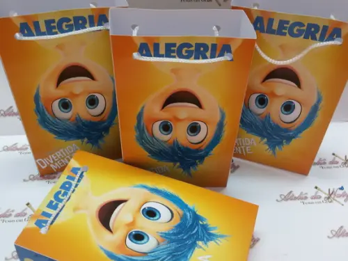 Sacolinha Personalizada - Divertidamente