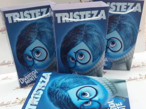 Sacolinha Personalizada - Divertidamente