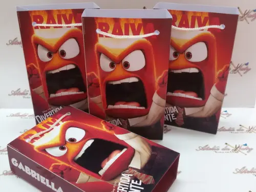 Sacolinha Personalizada - Divertidamente