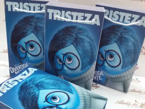 Sacolinha Personalizada - Divertidamente