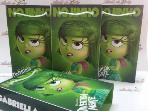 Sacolinha Personalizada - Divertidamente