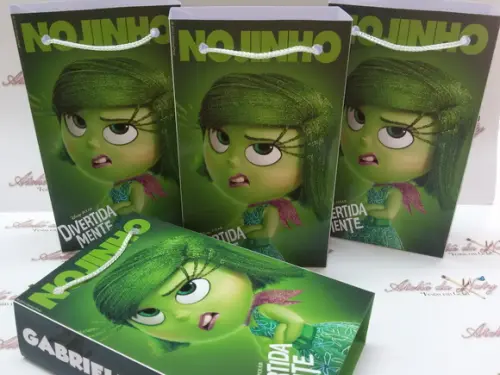 Sacolinha Personalizada - Divertidamente