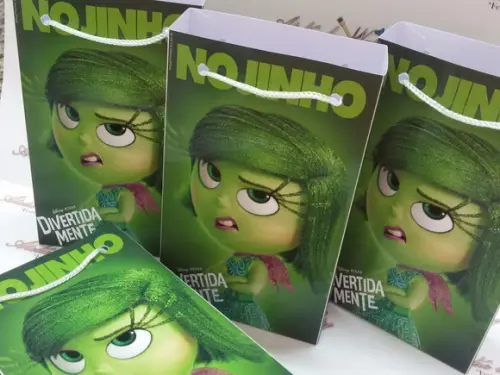 Sacolinha Personalizada - Divertidamente