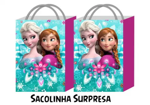 Sacolinha Personalizada - Frozen