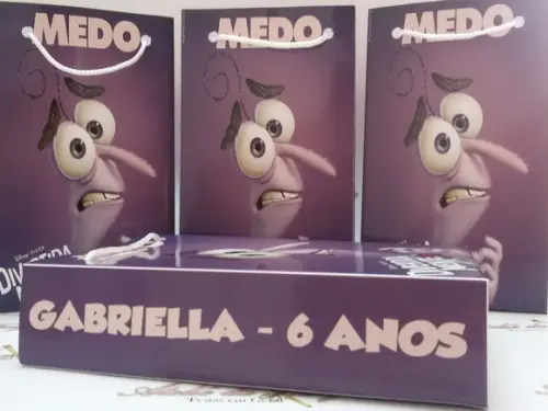 Sacolinha Personalizada - Divertidamente