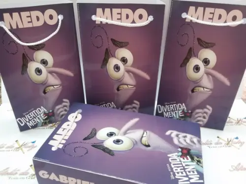 Sacolinha Personalizada - Divertidamente