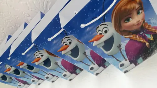 Sacolinha Personalizada - Frozen