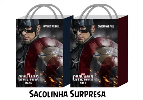 Sacolinha Personalizada - Guerra Civil