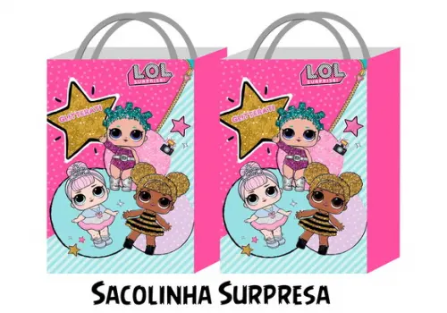 Sacolinha Personalizada - Lol Surprise