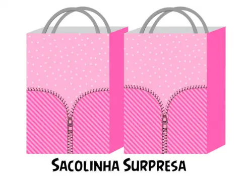 Sacolinha Personalizada - Lol Surprise