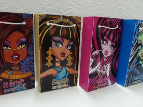 Sacolinha Personalizada - Monster High