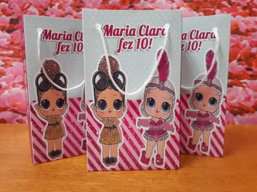 Sacolinha Personalizada - Lol Surprise