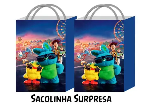 Sacolinha Personalizada - Toy Story 4