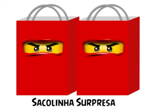 Sacolinha Surpresa - Ninjago