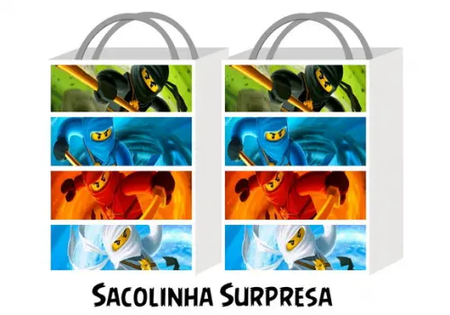 Sacolinha Surpresa - Ninjago