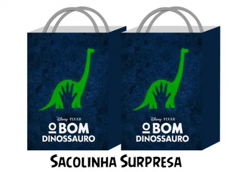 Sacolinha Surpresa - o Bom Dinossauro