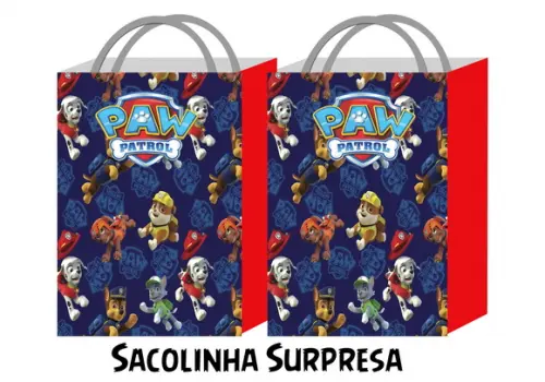 Sacolinha Surpresa - Patrulha Canina