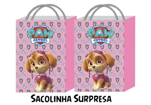 Sacolinha Surpresa - Patrulha Canina