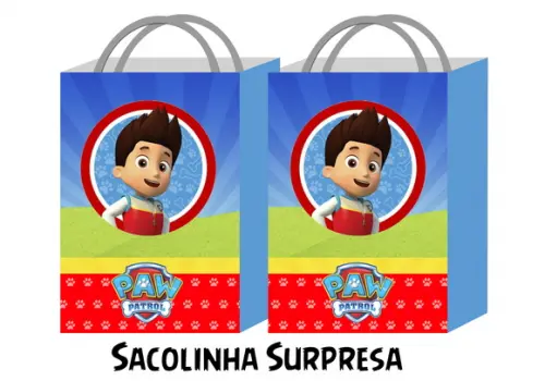 Sacolinha Surpresa - Patrulha Canina