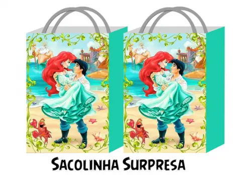 Sacolinha Surpresa - Pequena Sereia