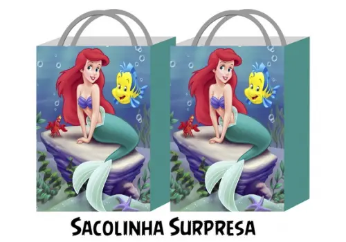Sacolinha Surpresa - Pequena Sereia