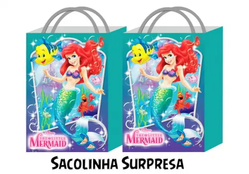Sacolinha Surpresa - Pequena Sereia
