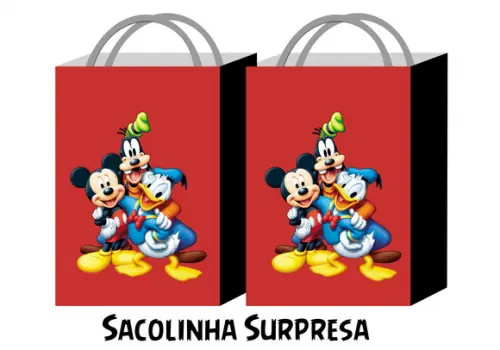 Sacolinha Surpresa - Turma do Mickey